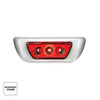 3 LED Double Fury Cab Light For 2013-2021 Kenworth T680 & 2012-2021 Peterbilt 579-Amber & Red LED