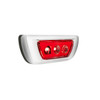 3 LED Double Fury Cab Light For 2013-2021 Kenworth T680 & 2012-2021 Peterbilt 579-Amber & Red LED