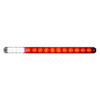 17" 27 LED Low Profile Light Bar (Stop, Turn & Tail) With Back-Up Light - Red & White LED/ Red & Clear Lens