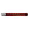 17" 27 LED Low Profile Light Bar (Stop, Turn & Tail) With Back-Up Light - Red & White LED/ Red & Clear Lens