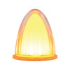 9 LED Dual Function GloLight Watermelon Grakon 1000 Style Cab Light - Amber LED/Clear Lens