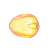 9 LED Dual Function GloLight Watermelon Grakon 1000 Style Cab Light - Amber LED/Clear Lens