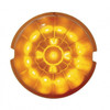 17 LED Watermelon Cab Light - Amber LED/Dark Amber Lens