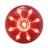 9 LED 2" Round Beehive Light (Clearance/Marker) - Red LED/Red Lens