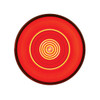 9 LED 2.5" Round GloLight (Clearance/Marker) - Red LED/Red Lens (Card)