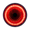 24 LED 4" Round Mirage Light (Stop, Turn & Tail) - Red LED/Red Lens (Bulk)