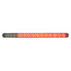 17" 27 LED Low Profile Light Bar (Stop, Turn & Tail) With Back-Up Light - Red & White LED/ Clear Lens