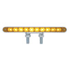 20 LED 9" Double Face Light Bar - Amber LED/Amber Lens