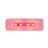 10 LED Rectangular GloLight (Clearance/Marker) - Red LED/Clear Lens