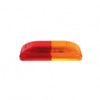 6 LED Rectangular Fender Mount Light (Clearance/Marker) With Amber & Red Lens (Bulk)