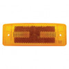 8 LED Rectangular Light (Clearance/Marker) With Reflex Lens - Amber LED/Amber Lens