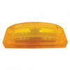 8 LED Rectangular Light (Clearance/Marker) With Reflex Lens - Amber LED/Amber Lens