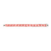 14 LED 12" Sequential Light Bar With Bezel - Red LED/Clear Lens