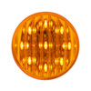 9 LED 2" Round Light (Clearance/Marker) - Amber LED/Amber Lens