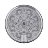 12 LED 4" Round Light (Stop, Turn & Tail) With Heated Lens - Red LED/Clear Lens