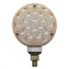21 LED Single Face Turn Signal Light - Amber LED/Clear Lens