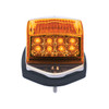 Double Fury 17 LED Light Grakon 5000 Style Square Cab Light - Amber & Green LED/Clear Lens