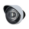 3 High Power LED 1" Light (Clearance/Marker) With Visor - Amber LED/Clear Lens