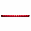14 LED 12" Light Bar With Black Housing - Red LED/Red Lens