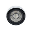 3 High Power LED 1" Light (Clearance/Marker) With Visor - Blue LED/Clear Lens