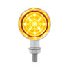9 LED Dual Function Mini Bullet Light - Amber LED/ Amber Lens