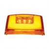 24 LED GloLight Square Cab Light - Amber LED/Amber Lens