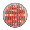 13 LED 2.5" Round Light (Clearance/Marker) - Red LED/Clear Lens