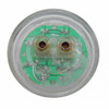 13 LED 2.5" Round Light (Clearance/Marker) - Red LED/Clear Lens