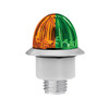 Double Fury 4 LED Dual Function 1-1/8" Watermelon Light-Amber & Green LED
