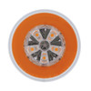 18 LED 4" Round GloLight (Turn Signal) - Amber LED/Amber Lens (Card)
