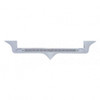 Chrome Hood Emblem Trim With 14 LED Light Bar For Kenworth - Green LED/Clear Lens