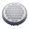 40 LED 4" Round Light (Stop, Turn & Tail) - Red LED/Clear Lens