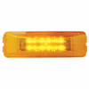 12 LED Rectangular Light Kit (Clearance/Marker) - Amber LED/Amber Lens (Bulk)