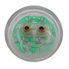 13 LED 2.5" Round Light (Clearance/Marker) - Red LED/Clear Lens (Bulk)