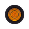 1 LED 3/4" Mini Clearance Light Amber LED With Amber Lens With Rubber Grommet (Bulk)
