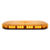 42 High Power LED Micro Warning Light Bar With Amber Lens - Magnet Mount