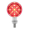 9 LED Dual Function Mini Bullet Light - Red LED/Red Lens