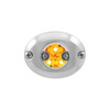 6 LED 1" Warning Light - Split Color