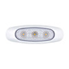 5 LED Reflector Light (Auxiliary/Utility) With Side Ditch Light - Amber LED/Clear Lens (Bulk)