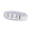 5 LED Reflector Light (Auxiliary/Utility) With Side Ditch Light - Amber LED/Clear Lens (Bulk)