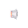 5 LED Reflector Light (Auxiliary/Utility) With Side Ditch Light - Amber LED/Clear Lens (Bulk)