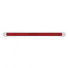 23 LED 17-1/4" Reflector Light Bar With Bezel (Stop, Turn & Tail) - Red LED/Red Lens