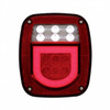 LED GloLight Universal Combination Tail Light With License Light (Card)