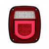 LED GloLight Universal Combination Tail Light With License Light (Card)