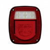LED GloLight Universal Combination Tail Light With License Light (Card)