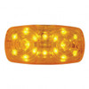 16 LED 4" X 2" Rectangular Light (Clearance/Marker)- Amber LED/Amber Lens