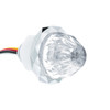 Double Fury 4 LED Dual Function 1-1/8" Crystal Watermelon Light-Red & Green LED