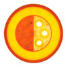 21 LED 4" GloLight (Turn Signal) - Amber LED/Amber Lens