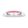5 LED Reflector Light (Auxiliary/Utility) With Side Ditch Light -Red LED/Clear Lens (Card)