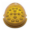 17 LED Watermelon Reflector Cab Light - Amber LED/Amber Lens